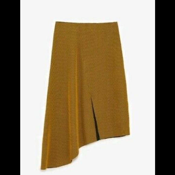 Zara midi skirt with elastic waistband - Picture 3 of 5